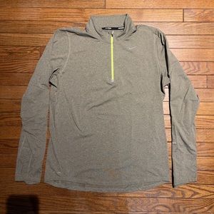 Nike running dri fit 1/4 zip pullover